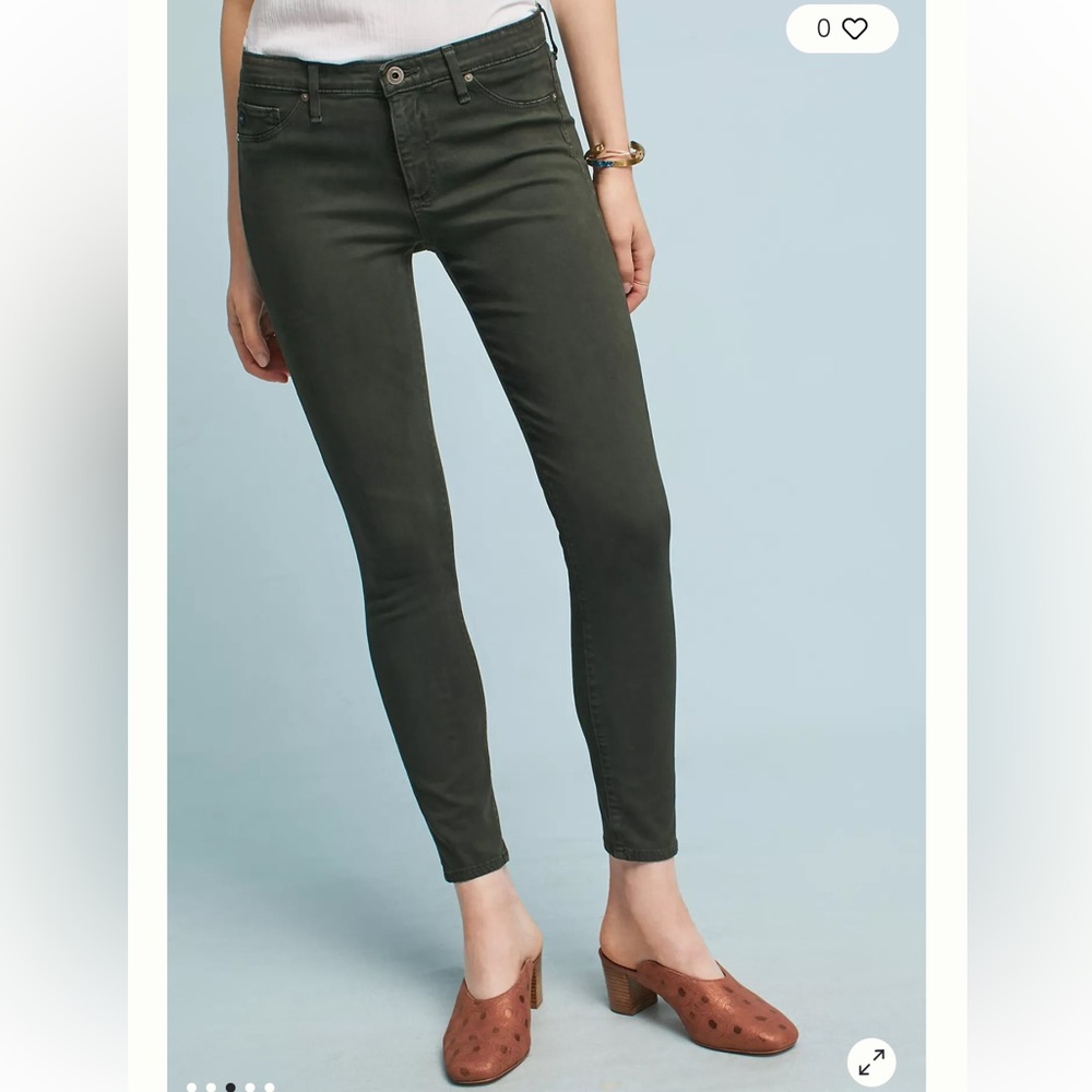 AG Abbey the Ankle Jean - Mid Rise Super Skinny Jean